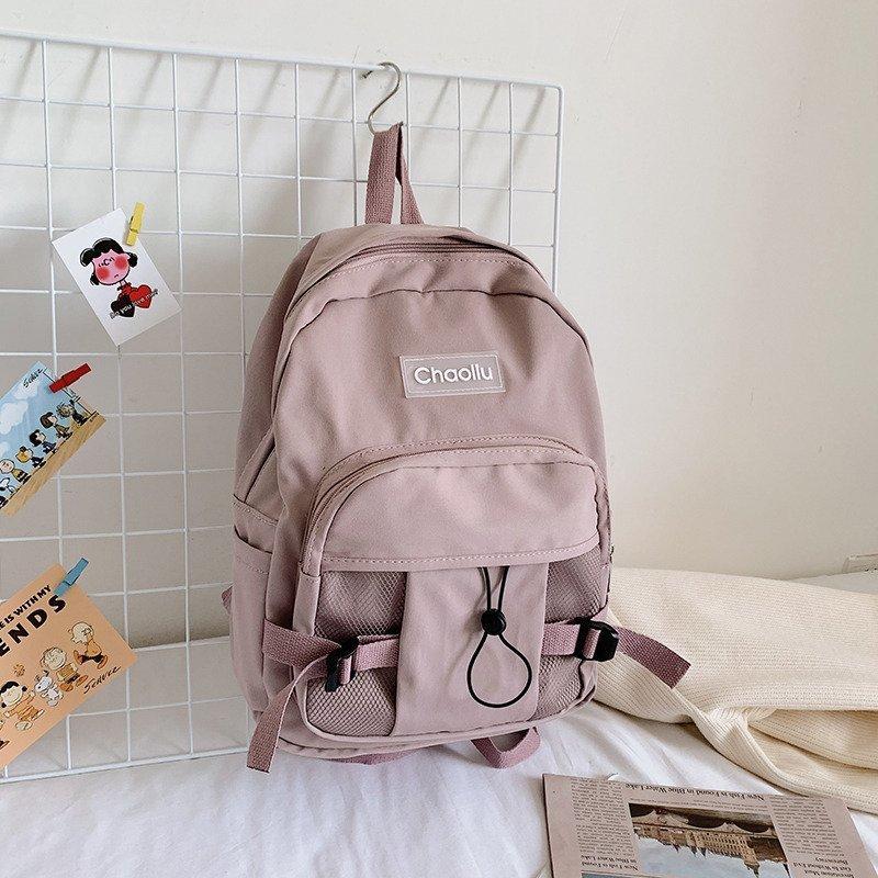 Schoolbag1011 new schoolbag female Korean version high school ins style college student backpack fashion Hong Kong style junior high school student