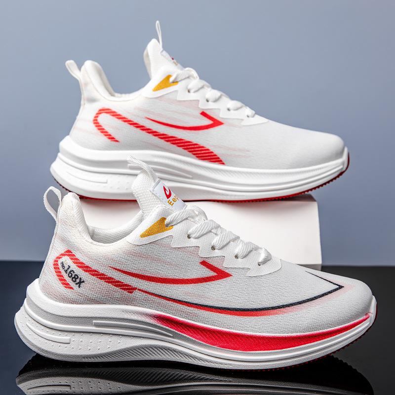 Carbonplatte Laufschuhe Herren atmungsaktive Sportschuhe Popcornsohle Herren Freizeitschuhe Stoßdämpfung