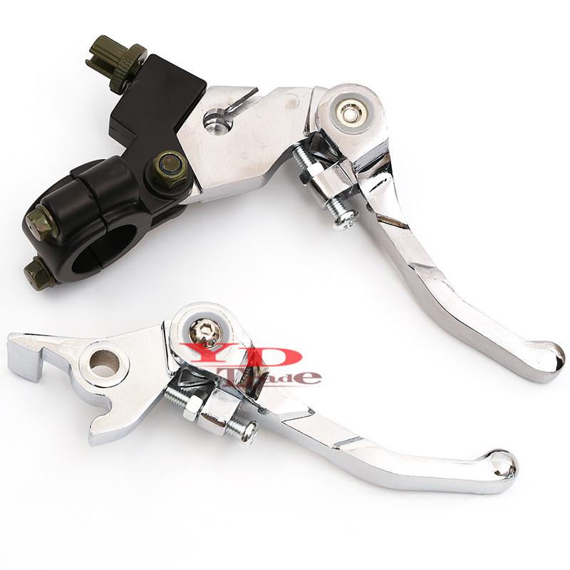 Off-Road Motorcycle & ATV Modified Stunt Brake/Clutch Lever Handlebar with Horn