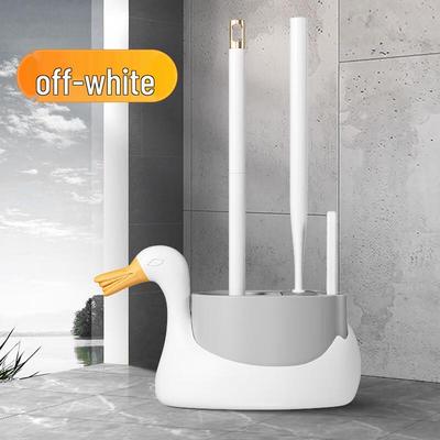 3-in-1 Wall-Mounted Toilet Brush Set