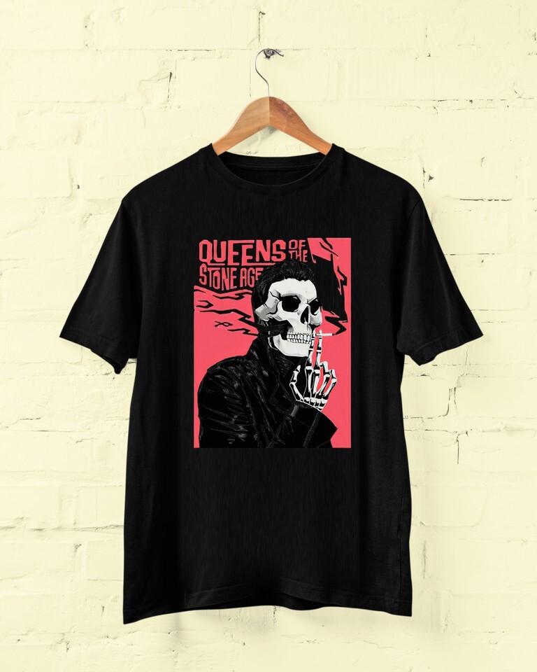 

Queens of the Stone Age Like Clockwork T shirt Heavy Cotton Size S-4XL Unisex T-Shirt XXXL
