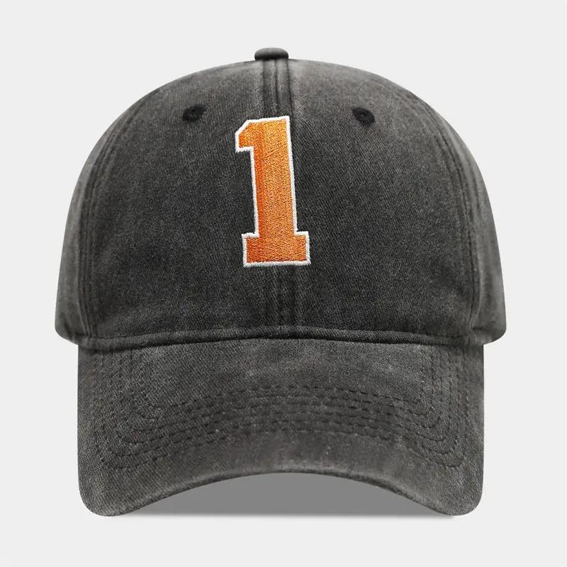 LDSLYJR Four Seasons Cotton Geometric Casquette Baseball Cap Adjustable Outdoor Snapback Hats for Men and Women 128