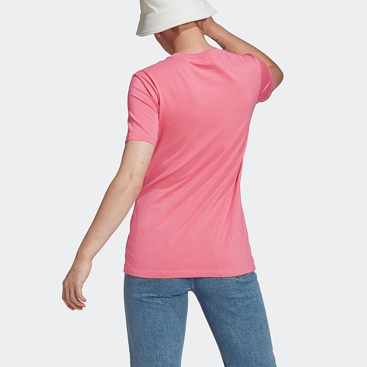 adidas Originals Set In Sleeve T Shirt Women's Rose Pink GN2907