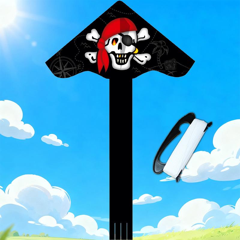 Skull Pirate Kite: Adult & Kids Cartoon Horror Kite