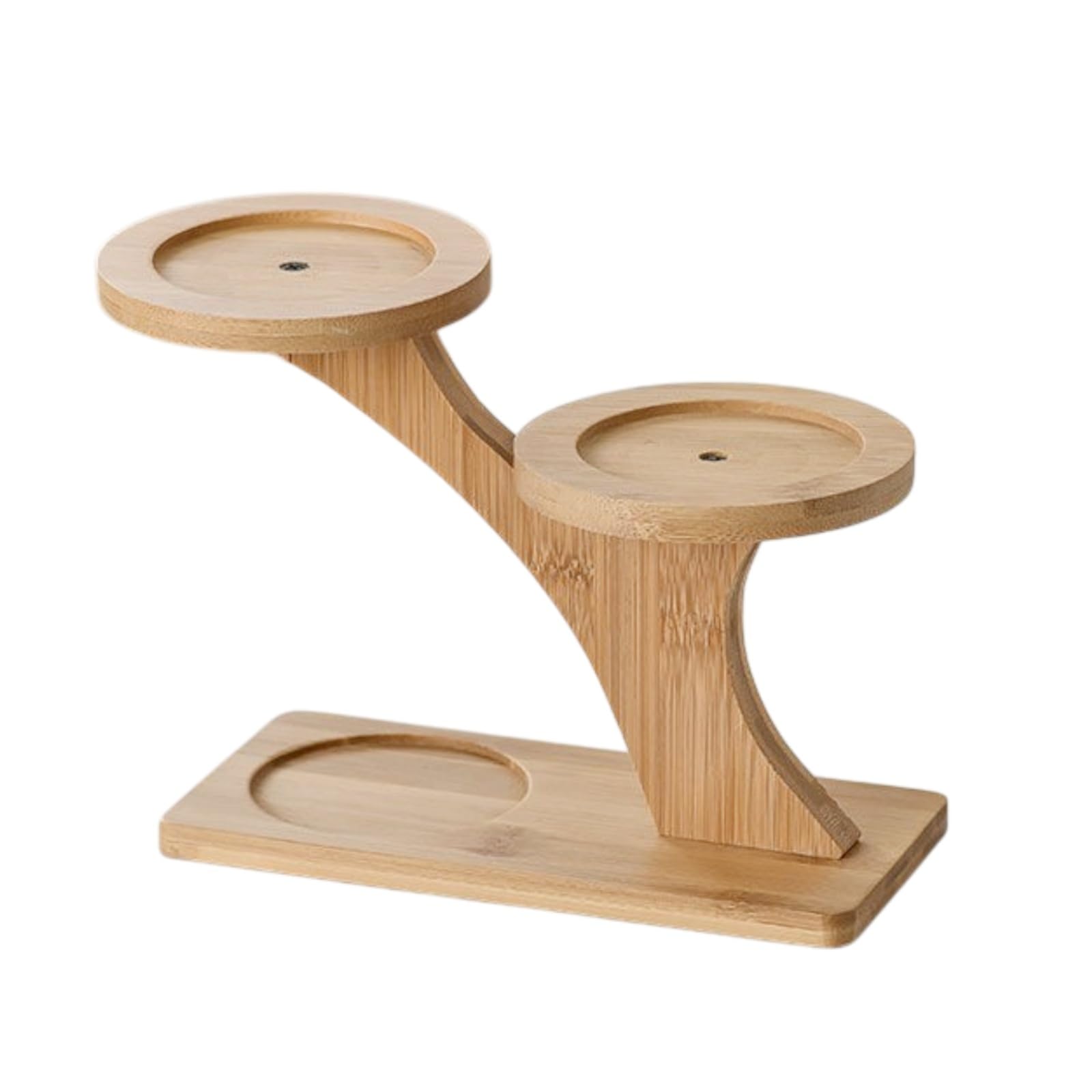 

Подставка для цветов Lunari Bamboo, 2-ярусная, Подставка для ваз с комнатными растениями, Декор интерьера, Подставка для суккулентов, Подставка для цветов, Подставка для горшков