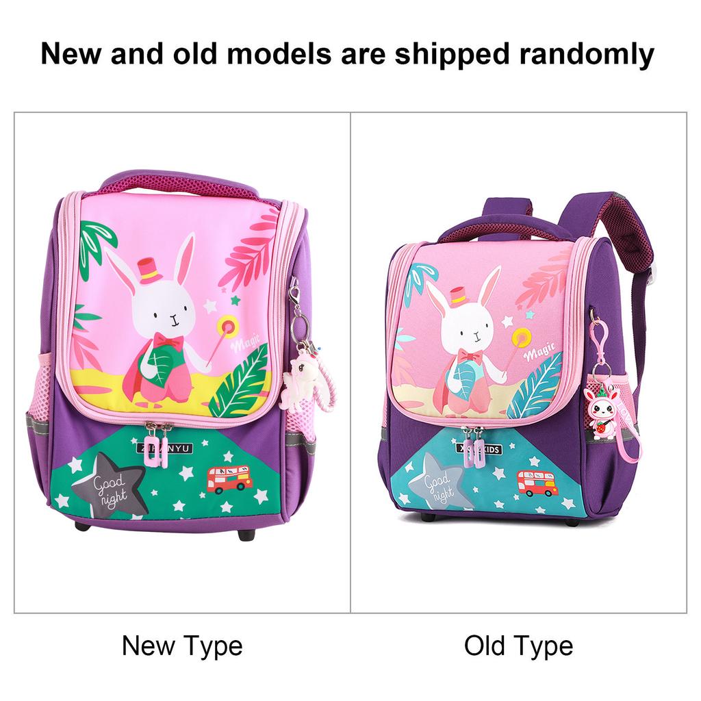 Cartoon Bag Weight Loss Massage Shoulder Straps Safe Waterproof Kids Bag for Outdoor School Home Travelling