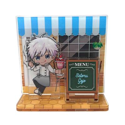 Mini Anime Akrylový stojan Figurka Akční Jujutsu Kaisen Zenin Maki Satoru Gojo Nanami Kento Cosplay stolní dekorace modelka
