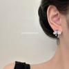 Elegant Zircon Bow Stud Earrings: Chic & Versatile for Women