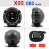 GPS / OBD Multi-function Instrument Head Up Display Speedometer Vehicular Intelligent Horizontal Slope Meter X95 Digital Gauges