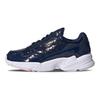 adidas Originals Falcon Wygodne Modne Trwałe Oddychające Niskie Buty Taty Damskie sneakersy Granatowe FV1119