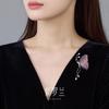 The First Butterfly Brooch Is A High-end Women's Exquisite Embroidered Butterfly Brooch with A Niche and High-end Design Sense