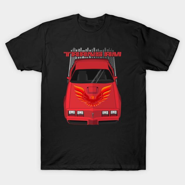 

Men Black Print T-shirt Firebird Trans Am 79-81 - Red And Orange No-Cut Transfer Paper Print Cotton Tshirt 4XL чёрный