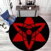 Famous cartoon NARUTO protagonist Uzumaki Naruto round carpet soft home decoration anti-slip door mat outdoor picnic mat carpet M2