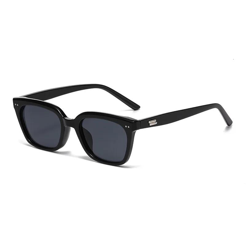 Luxury Brand Design Fashion Square Frame Sunglasses Retro Street Style Uv Protection Trendy Eyewear Classic Driving Shades