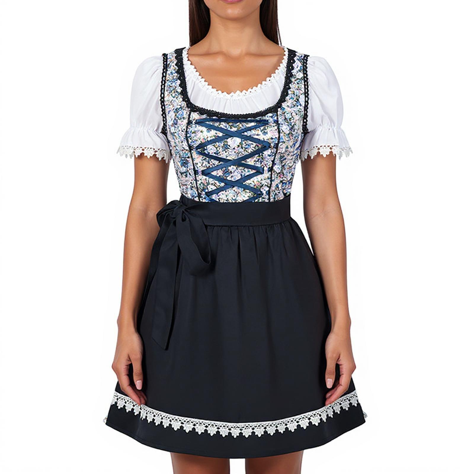 

Women s Fashion Beer Festival Costume Performance Party Dress Set XXL