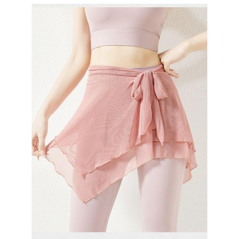 Sports Fitness Anti-Embarrassment Skirt Anti-Exposure Hip-Covering Apron Dance
