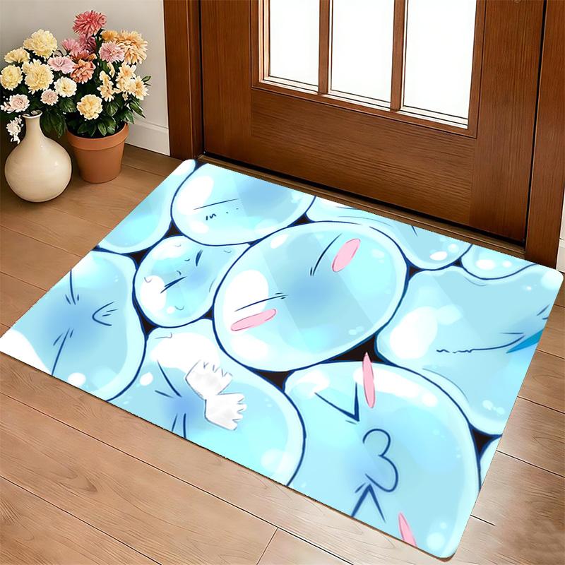 Blue Faces Living Room Nonslip Area Rug Soft Carpet For Bedroom Game Playroom Sofa Office Home Decor Doormat Christmas Gift C9302757