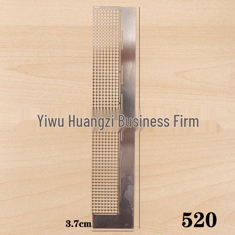 Stainless Steel Anti-Stick Diamond Painting Grid & Dotting Ruler Tool
