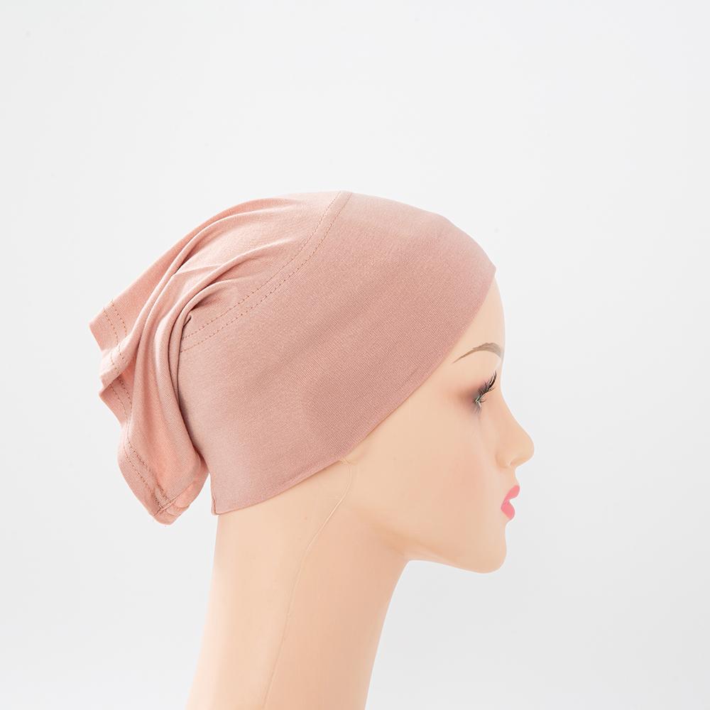 56colors Fashion Women Inner Hijab Tube Muslim Cap Bonnet Plain Islamic Underscarf Bamboo Jersey Undercaps