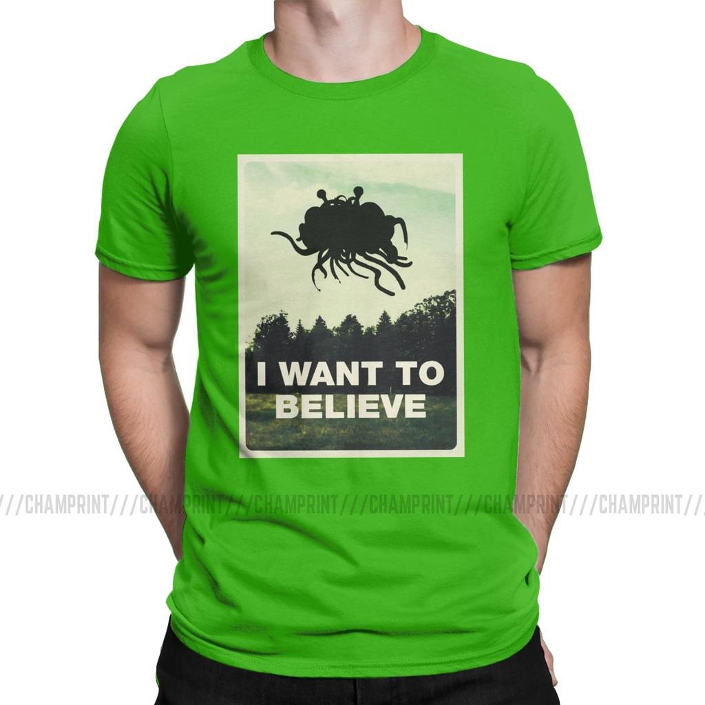 Flying Spaghetti Monsterism Believing T Shirts Men S T Shirts Pastafarianism Fsm Religion Church Novelty Tees