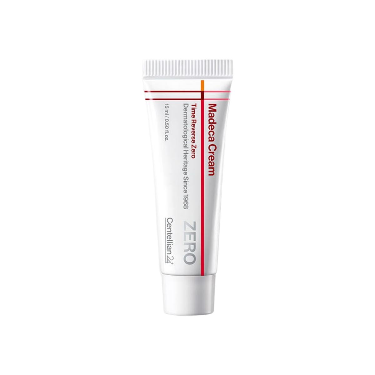 Centellian24 Madeca Cream Time Reverse Zero Straffende & Feuchtigkeitsspendende 15ml K-Beauty Tägliche Gesichtsfeuchtigkeitscreme white