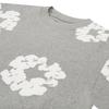 Denim Tears Long Sleeve Cotton Wreath T-shirt Grey