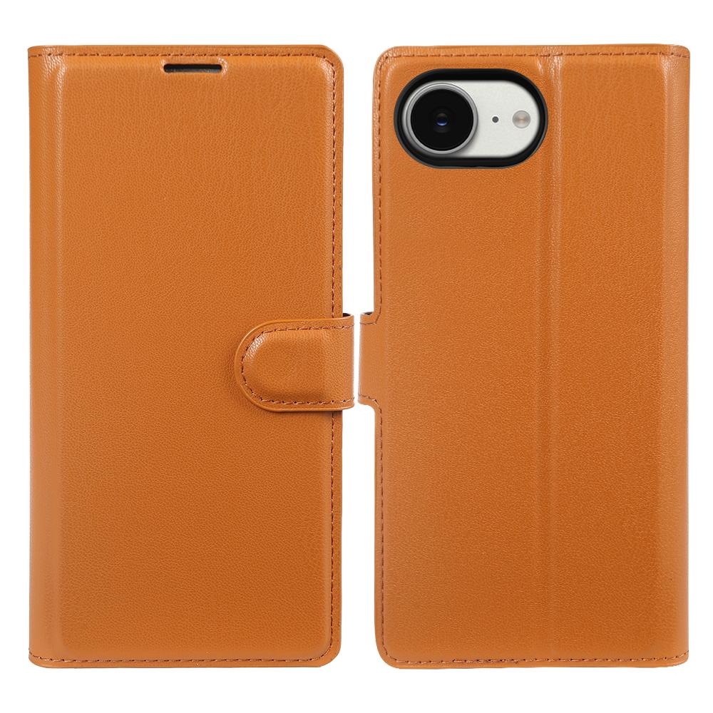 For iPhone 16e Stand Case Biobased Eco-Friendly RPET RPVB Slim Phone Cover with Wallet