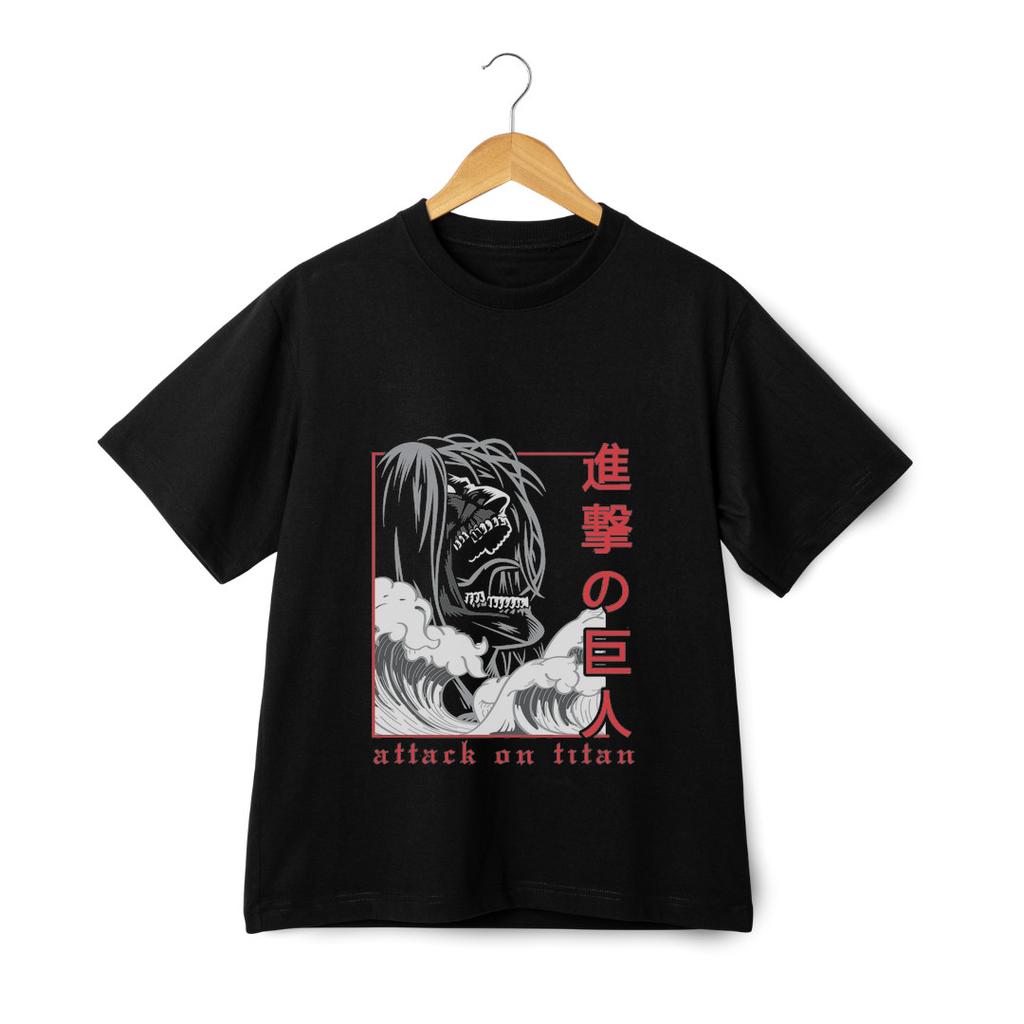 Eren Yeager Attack on Titan Unisex Graphic T-Shirt Mens Womens Tees Top Anime Manga Short Sleeve Tee