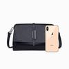 ZOOLER Women's Handbag, Top-Grain Leather, Shoulder Bag, Crossbody Bag, Black