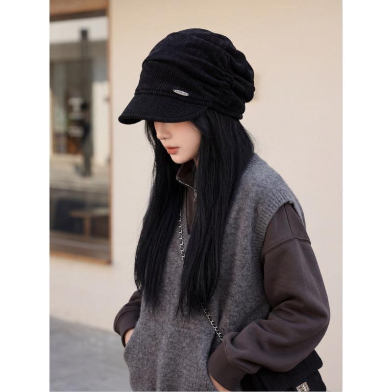 Women S Autumn Winter Warm Slouch Beanie Hat Versatile