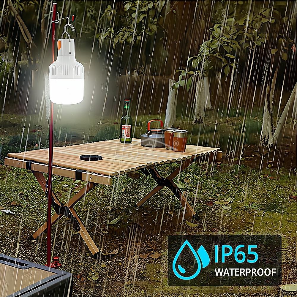 Portable Camping Emergency Lighting Lights USB Rechargeable Led Bulbs Flashlight Outdoor Garden Picnics Work Hanging Tent Lamp