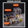 Acrylic Transparent Reptile Terrarium Breeding Box Turtle Cage Nano Arboreal Tarantula Enclosure Dearded Dragon Reptiles Habitat