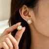 Irregular Premium Twisted Edge Earrings Women's Jewelry