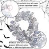75 Meter Decorative Halloween Wire Garland With Colorful Pumpkin Skeleton Bat And Spider Designs For Spooky Vibes