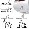2D Flat Metal Self-Adhesive WC Sign Metal Wall Decor Wrought Iron Sign Home Interior Door Frame Art Hanging Painting Room Decor