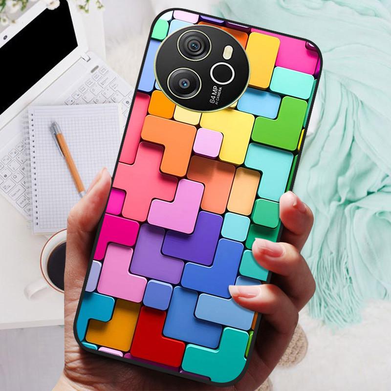 For Blackview SHARK 8 Case Black Cover Lion Wolf Silicone Soft Back Cases For Blackview SHARK 8 Phone Case SHARK8 Protective