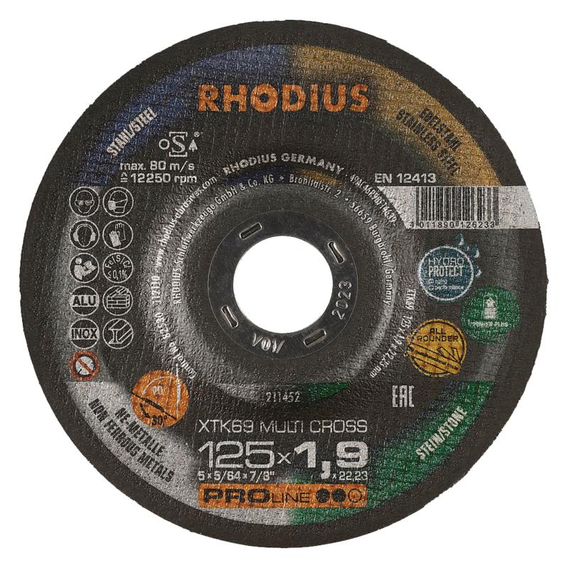 125x1.9 MULTI XT cutting and grinding disc
