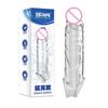 Reusable Condoms Crystal Cover Extend Condoms Delay Ejaculation Enhancer Penile Restraint Sex Toys