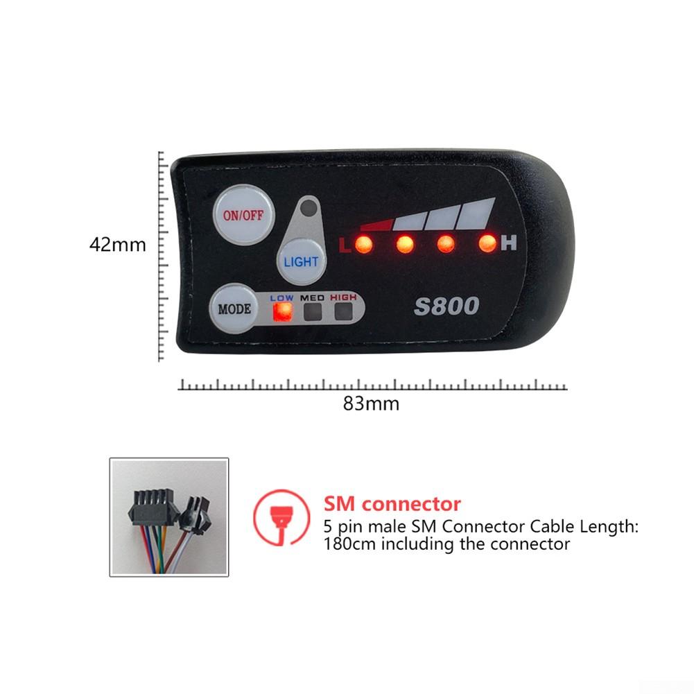 Ny praktisk visningsmåler for elsykkel elsykkel