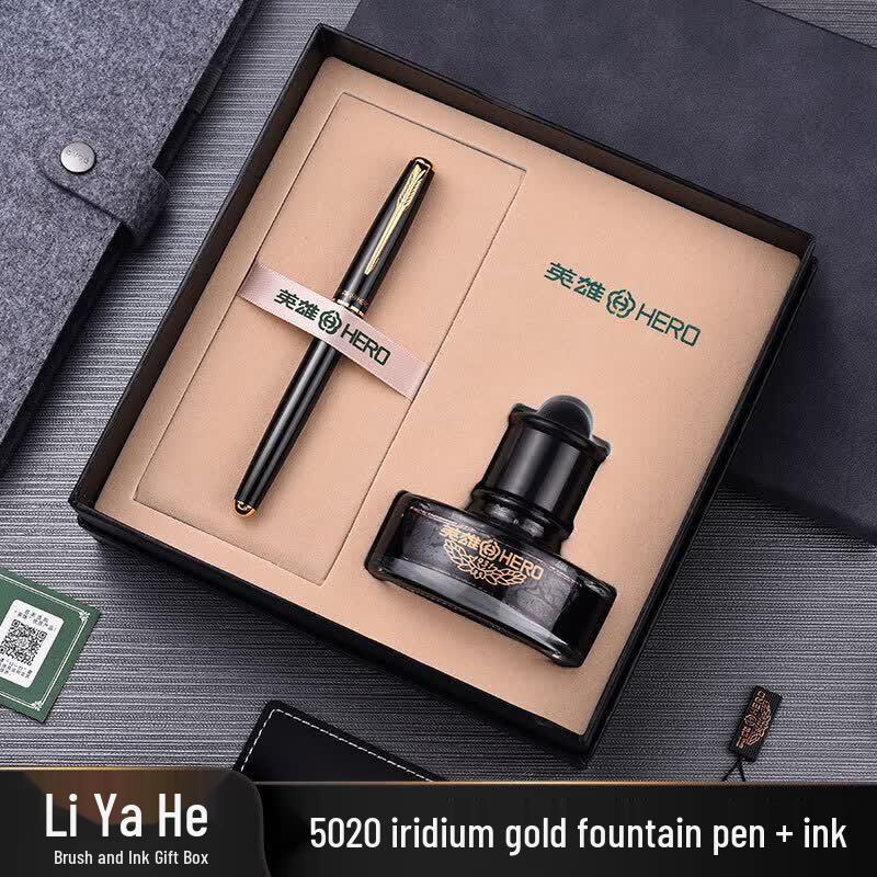Hero 9006 Iridium Nib Fountain Pen Gift Set