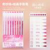 Languo 198/9 Colors Morandi Colorful Gel Pen Student Note Marker Painting Graffiti Color Pen Stationery Office School Supplies