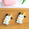 30/200PCS Sanrio Animal Cartoon DIY Resin Accessories Headbands Hair Clips Cup Stickers Resin Material