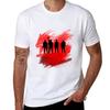 U2 Paint Silhouette Tshirt High Elasticity Sports Tshirt