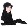 Solid Color Women's Versatile Scarf Hat - Middle East Hijab Style