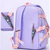 Grundschulrucksack 1.-5. Klasse Niedliche bunte Schultasche für Mädchen Wasserdicht Große Kapazität Cartoon-Hase Mochila Escolar