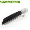 Compatible with HOPESPANNER Mini No.63137298347 Side Marker Light Cover Waterproof White Blinker Corner Parking