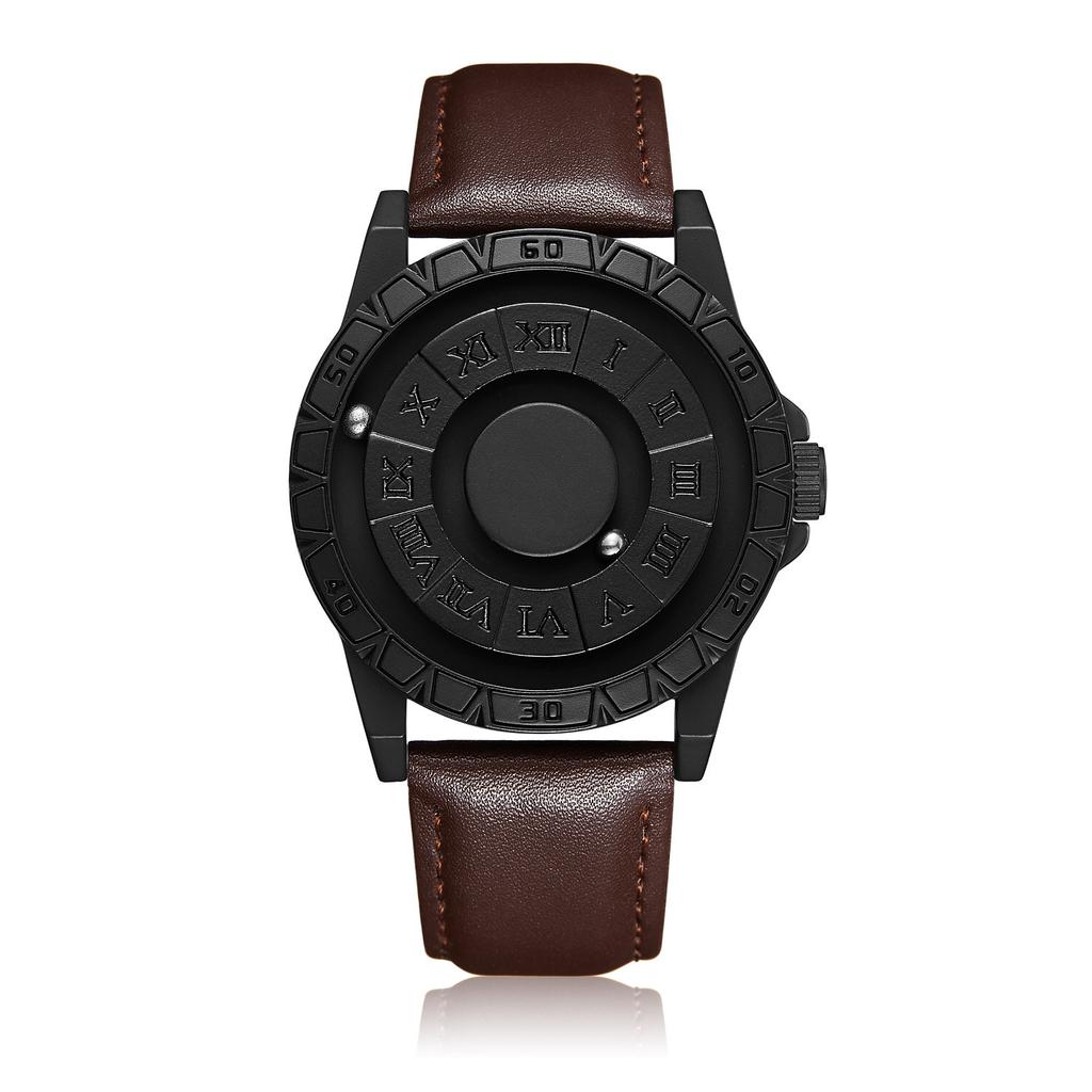 Black Technology Uhr Herren und Damen Neues Konzept Personalisierte Kreative Magnetische Aufhängung Wasserdichte Uhr Quarz Uhr