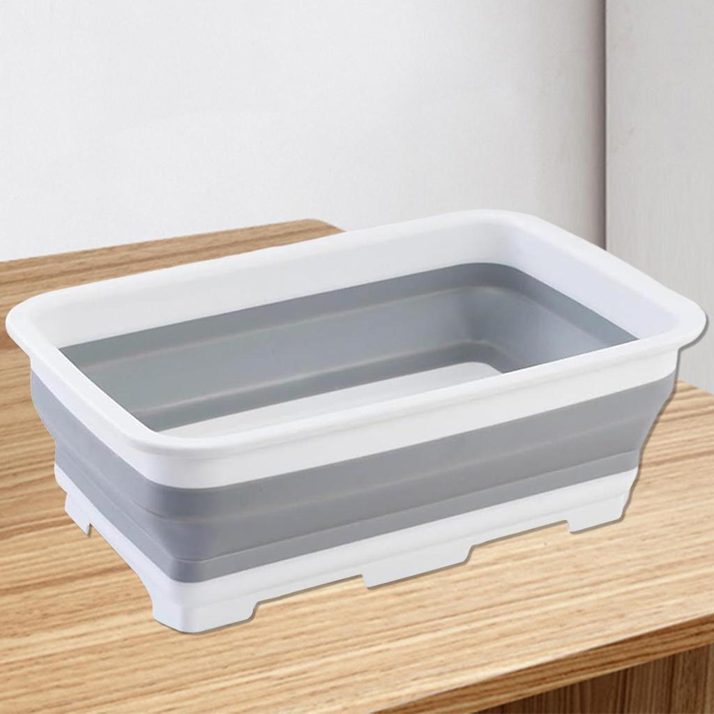 Foot Wash Basin Folding Foot Bath Pool Accessories Feet Soaking Bucket Portable Footbath Massage Bucket PP Foot Bath Bucket