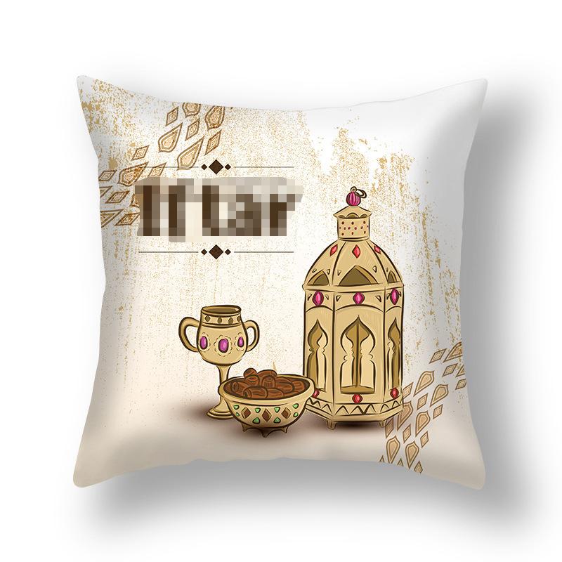 New Moon Festival Printed Cushion Pillow Case Nordic Living Room Sofa Office Festival Pillow Backrest
