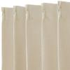 Nitori RD016 Blackout Grade and 7349236 Curtains, 1, Heat-Blocking, Flame-Retardant, Ivory, 100x195x2,